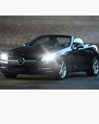 FULL LED KIT H7 6000K CANBUS LED FOR MERCEDES SLK R171 LENTICULARS NO FAILURE 