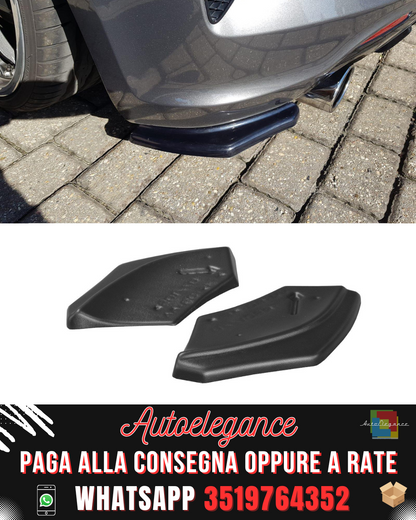 SPLITTER LATERALI POSTERIORI adatti per VOLKSWAGEN SCIROCCO MK.3 R FACELIFT