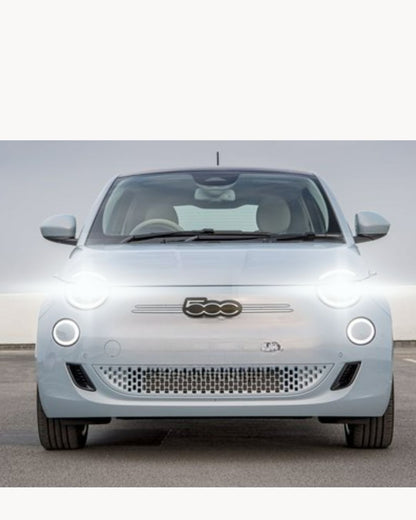 KIT LED H19 FIAT 500E 6000K BIANCO 18000 LUMEN CANBUS  ANABBAGLIANTI ABBAGLIANTI