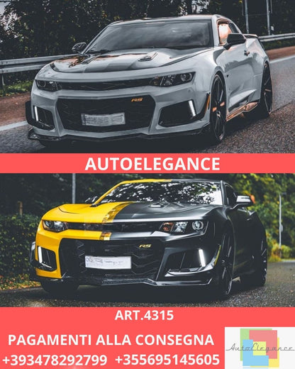 ⭐ART.4315 Paraurti anteriore  stile ZL1/1LE CHEVROLET CAMARO 2016-2018 LT/RS/S⭐