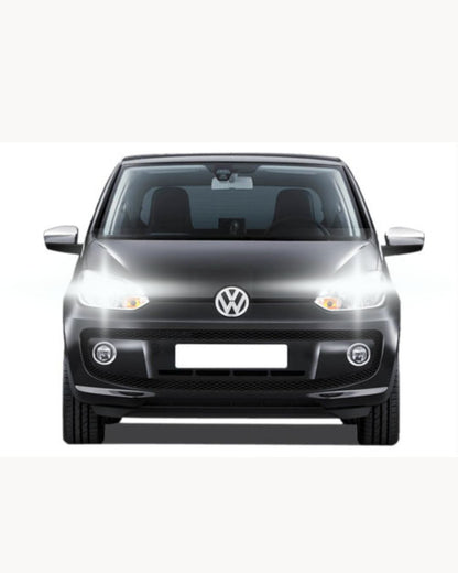 😀😀😀KIT H4 A LED PER VOLKSWAGEN UP LAMPADE LED H4 6000K XENON BIANCO NO AVARIA
