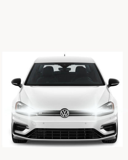 FULL LED KIT H9 VOLKSWAGEN GOLF 7 RESTYLING 6000K 9800 LUMEN CANBUS HIGH BEAM 