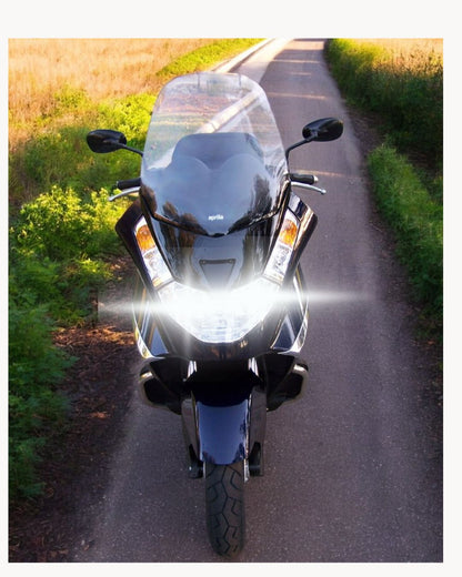 🏍KIT FULL LED LAMPADE H11 6000K APRILIA ATLANTIC 500 2001-05 ABBAGLIANTI CANBUS