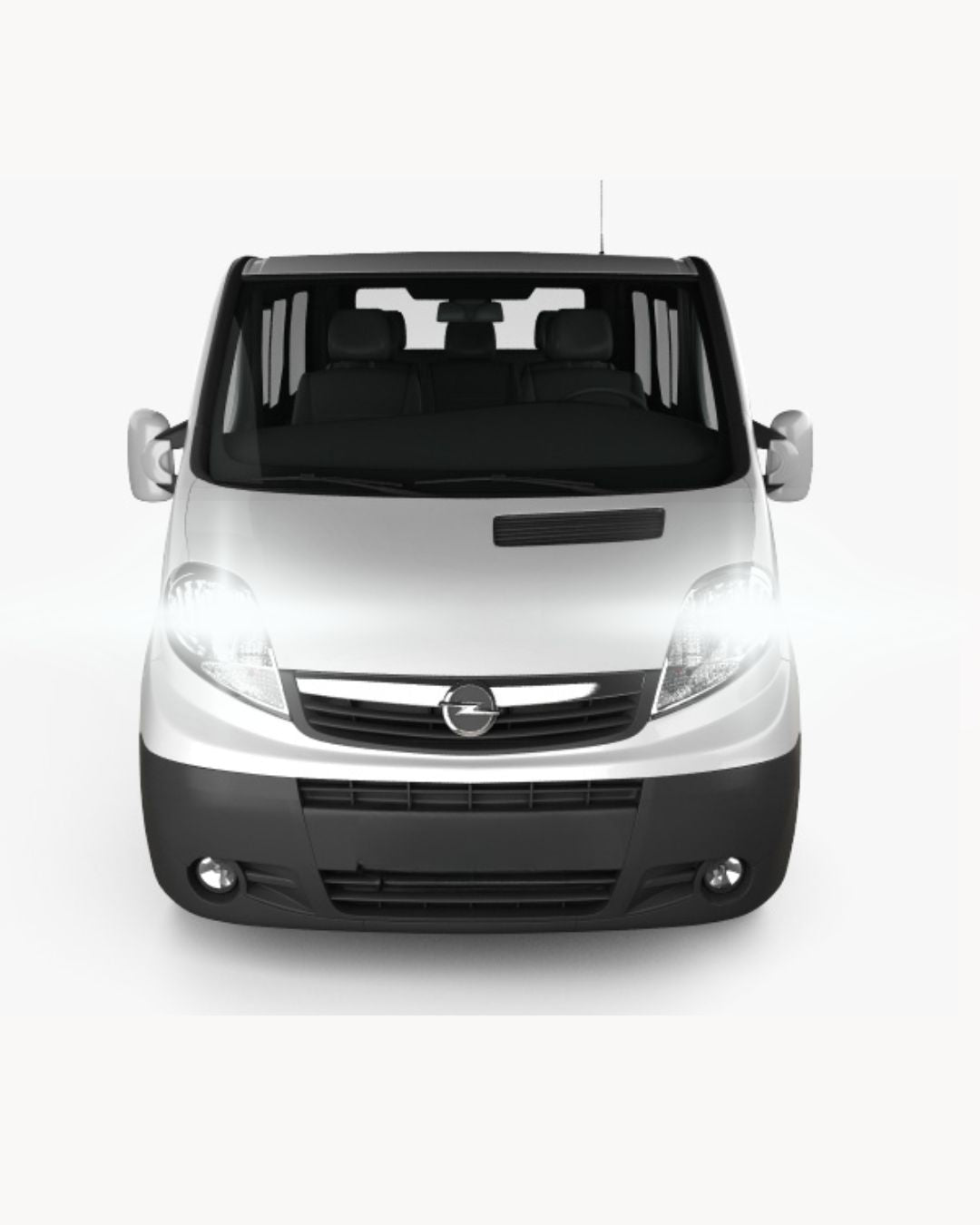 KIT H4 A LED PER OPEL VIVARO MK2 LAMPADE LED H4 6000K XENON BIANCO NO AVARIA