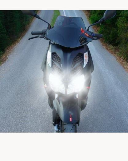 H7 LED LAMP 6000K 3500 LUMEN CANBUS APRILIA SPORTCITY STREET MOTORCYCLE DAZZLING