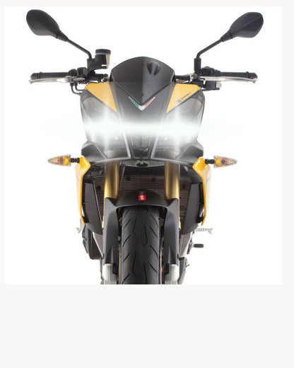🏍KIT FULL LED LAMPADE H11 6000K APRILIA TUONO 1000 R 9800 LM ABBAGLIANTI CANBUS