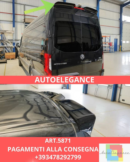 😍ART.5871 Spoiler A Doppia Porta Adatto Per Mercedes Sprinter H2 Mk2 / Mk3 /😍