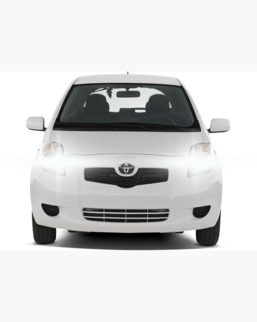 KIT H4 A LED PER TOYOTA YARIS MK3 RESTYLING LAMPADE LED H4 6000K XENON BIANCO