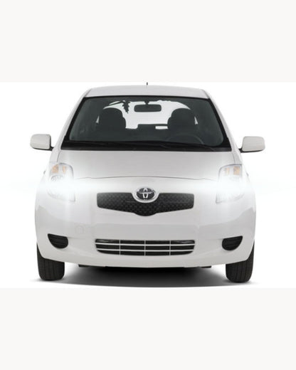 KIT H4 A LED PER TOYOTA YARIS MK3 RESTYLING LAMPADE LED H4 6000K XENON BIANCO