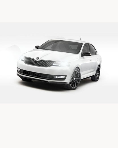 KIT LED H7 PER SKODA RAPID 6000K BIANCO 6000 LUMEN CANBUS ANABBAGLIANTI