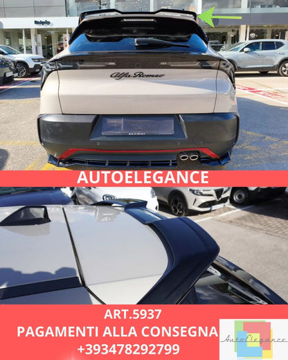 😍ART.5937 Spoiler Sul Tetto Adatto Per Alfa Romeo Junior 😍