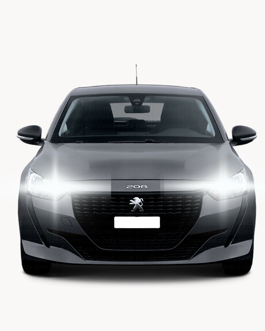 KIT FULL LED H9 PEUGEOT 208 MK2 6000K 9800 LUMEN CANBUS 6000K BIANCO ABBAGLIANTI