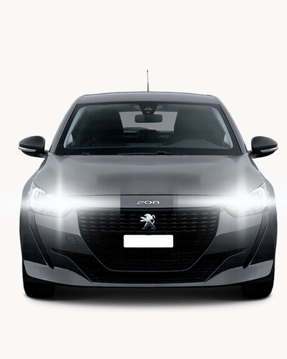 KIT FULL LED H9 PEUGEOT 208 MK2 6000K 9800 LUMEN CANBUS 6000K BIANCO ABBAGLIANTI