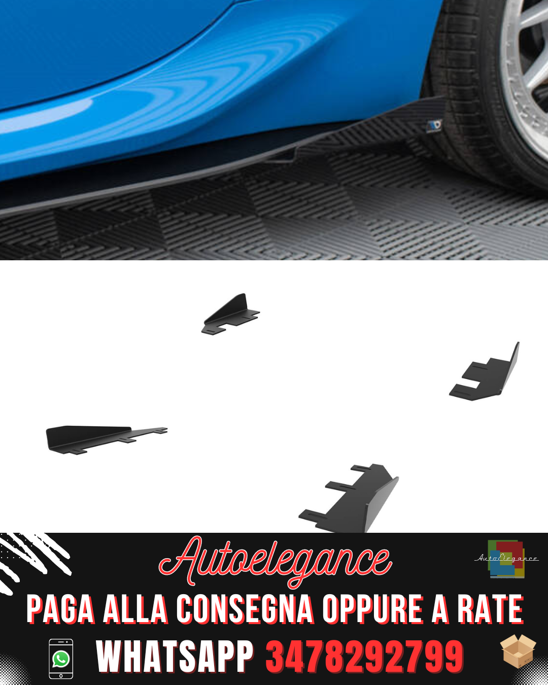 FLAP LATERALI adatti per TOYOTA GR86 MK1