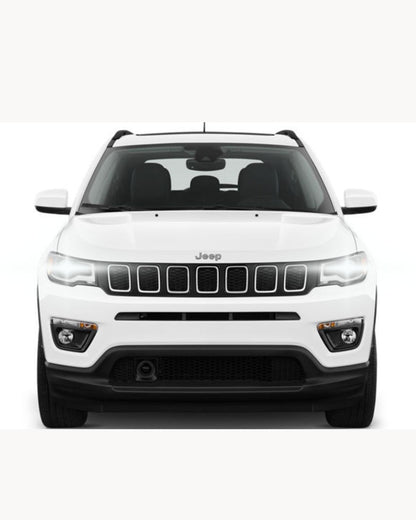FULL LED KIT HB3 JEEP COMPASS MK2 6000K WHITE CANBUS LOW BEAM HIGH BEAM 