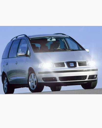 H7 LED KIT FOR SEAT ALHAMBRA 7M MK1 6000K WHITE 6000 LUMEN CANBUS LOW BEAM