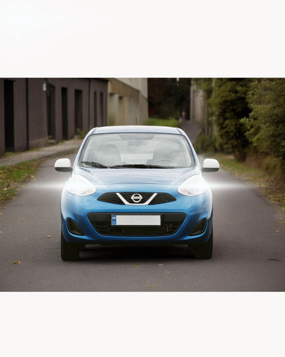 KIT FARI FULL  LED PER NISSAN MICRA  ANABBAGLIANTI ABBAGLIANTI CANBUS 6000K