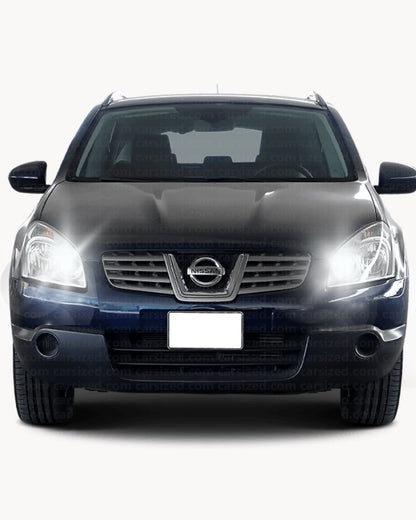 LED KIT QASHQAI J10 LED 6500K 8000 LM HIGH BEAM CANBUS ULTRA BRIGHT NO ERROR 
