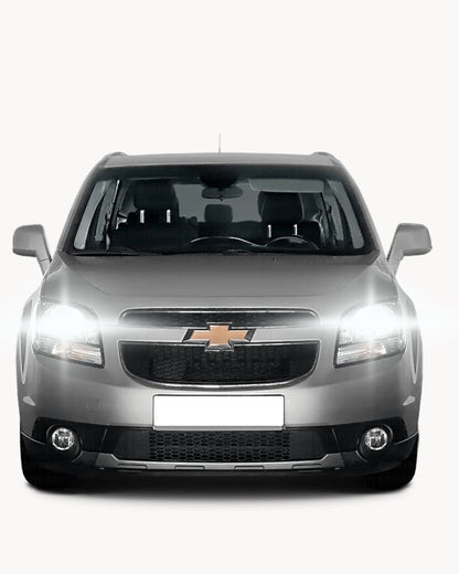 KIT H4 A LED CHEVROLET ORLANDO LAMPADE LED H4 6000K XENON BIANCO NO AVARIA LUCI