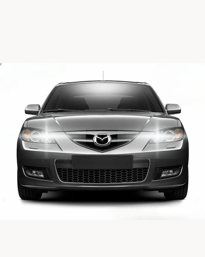 ❤️❤️❤️KIT FULL LED HB3 ABBAGLIANTI MAZDA 3 BL 6000K CANBUS 6400 LUMEN NO AVARIA