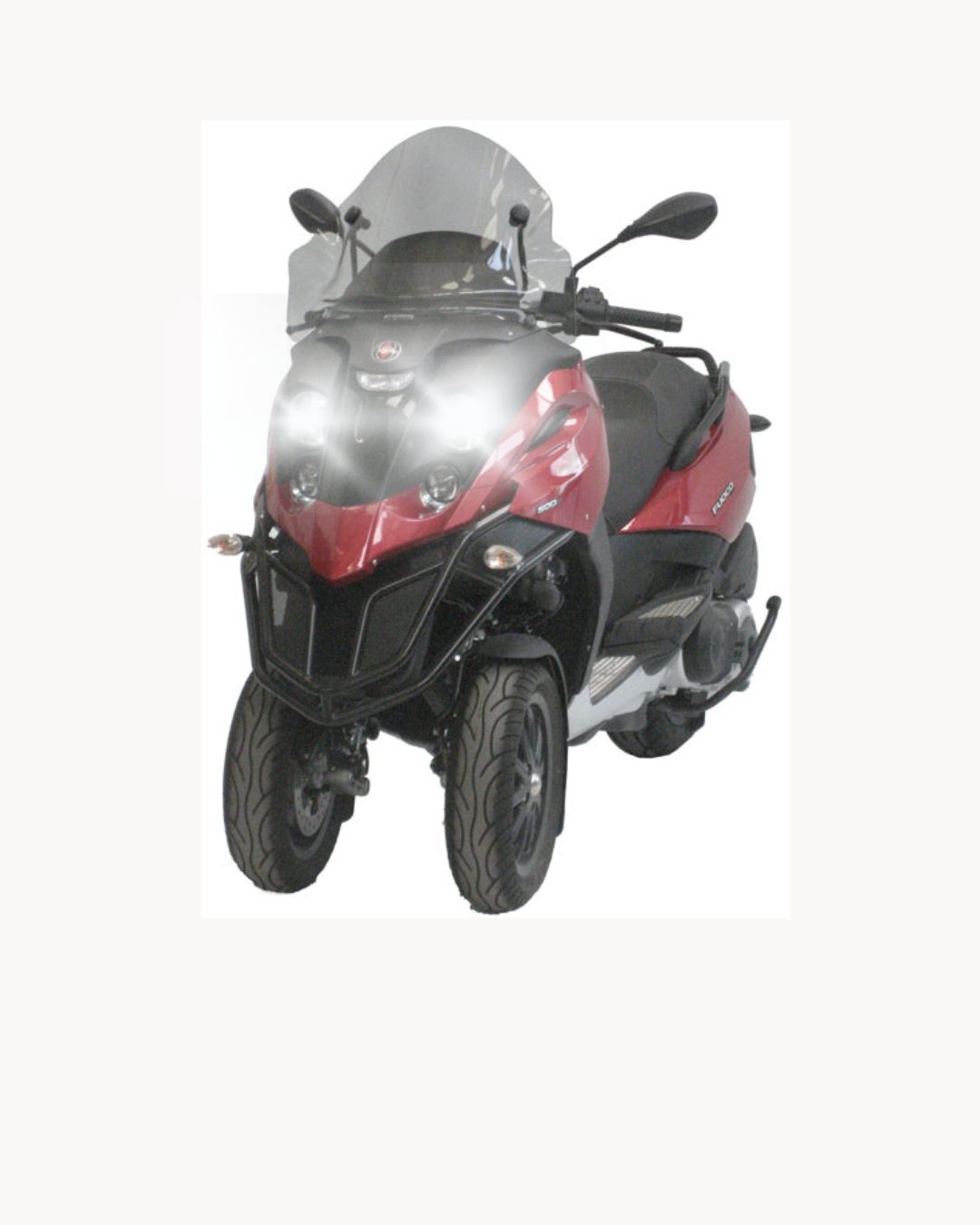 FULL LED KIT H8 LAMPS 6000K WHITE 9800 LUMEN LOW BEAM FOR GILERA FUOCO