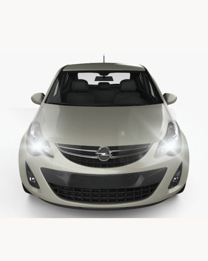 OPEL CORSA D H7 LED KIT 6000K WHITE 6000 LUMEN CANBUS LOW BEAM 