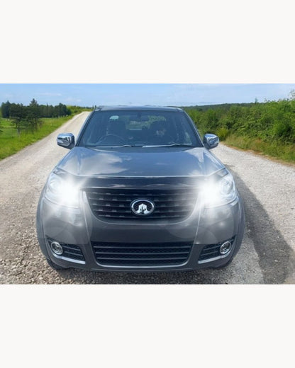 GREAT WALL STEED H1 LED KIT 6000K WHITE NO FAILURE HIGH BEAM LIGHTS 10000 LUMEN 