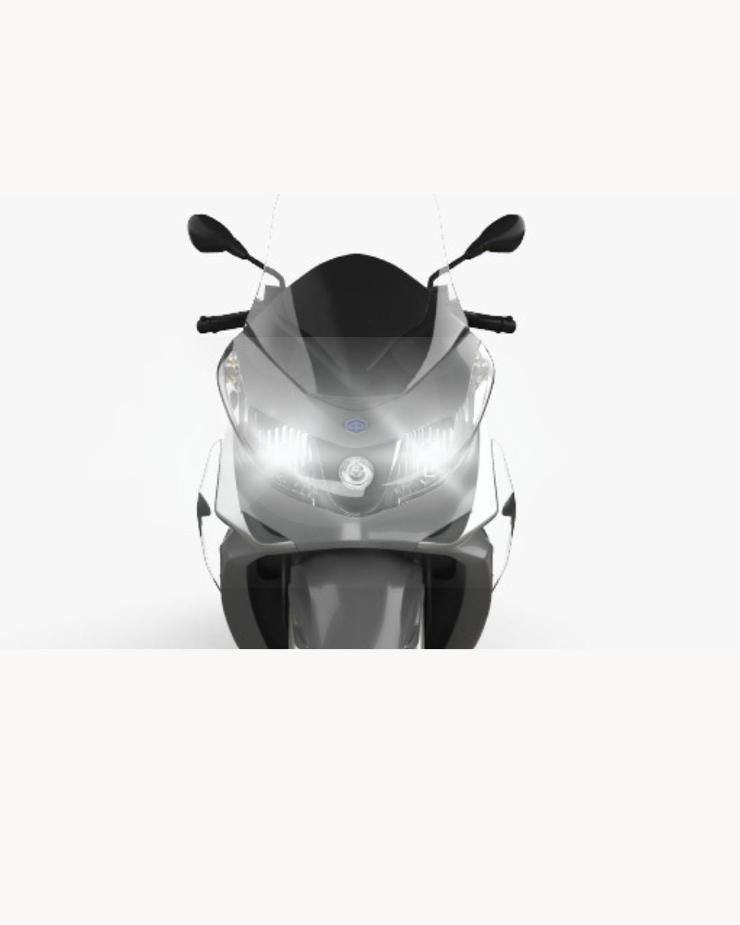 KIT LED H8 6000K BIANCO 9800 LUMEN ANABBAGLIANTI PIAGGIO X10 NO AVARIA LUCI