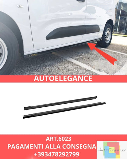 😍ART.6023 Minigonne Adatto Per Citroën Berlingo L1 Mk3 / Peugeot Partner L1 M😍