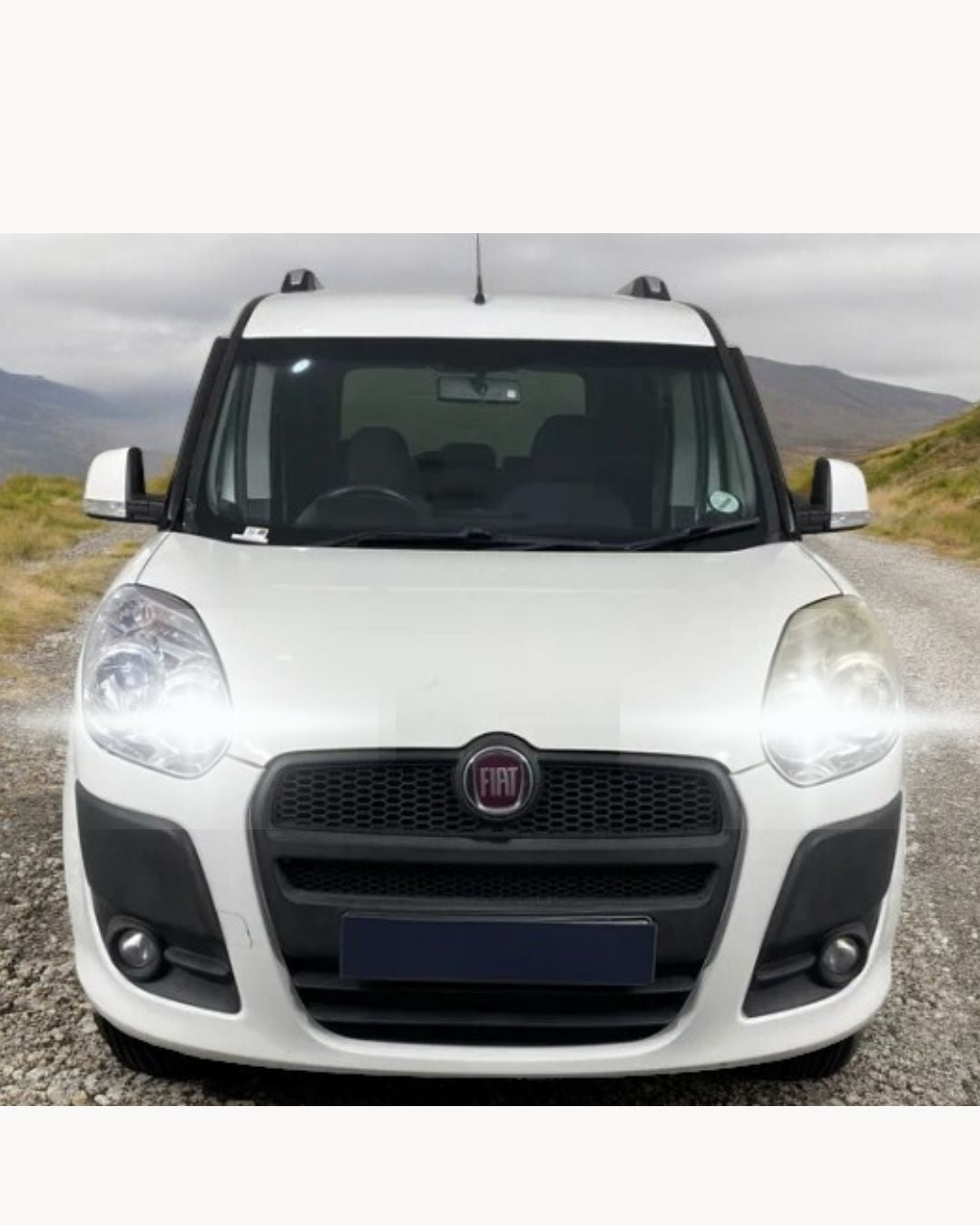 KIT FULL LED HB3 ABBAGLIANTI FIAT DOBLO DAL 2015  6000K CANBUS 6400 LUMEN