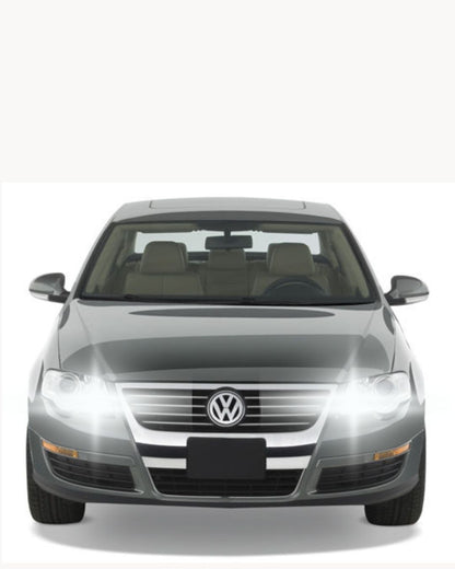 KIT LED H7 VOLKSWAGEN PASSAT B5 6000K BIANCO ABBAGLIANTI 6400 LUMEN NO AVARIA