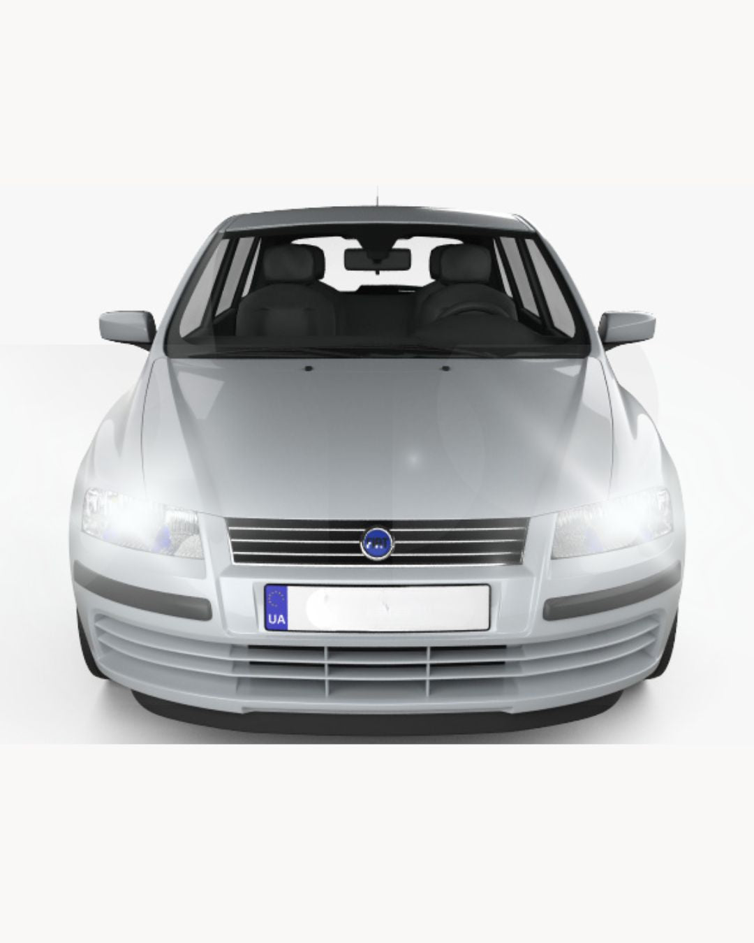 H7 LED KIT FOR FIAT STILO 6000K WHITE 6000 LUMEN CANBUS LOW BEAM 