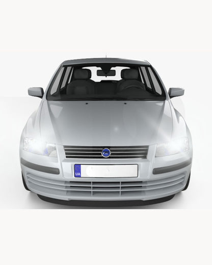 H7 LED KIT FOR FIAT STILO 6000K WHITE 6000 LUMEN CANBUS LOW BEAM 