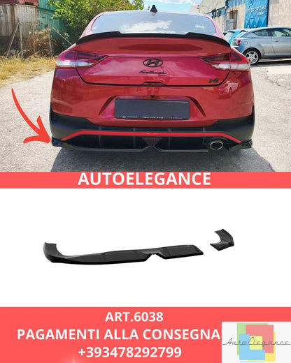 😍ART.6038 Splitter Posteriore Hyundai i30 Mk3 N-Line Fastback Facelift 😍