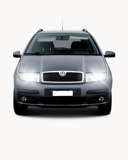 H7 LED KIT FOR SKODA FABIA MK1 6000K WHITE CANBUS HIGH BEAM LED 9800 LUMEN