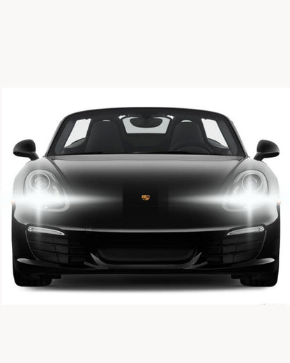 😎😎KIT LED H7 PORSCHE BOXSTER 986 6000K XENON ABBAGLIANTI 6400 LUMEN NO AVARIA