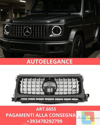 😍ART.6055 Griglia Panamericana GT Chromato Adatta Per Mercedes W465 Classe G 😍