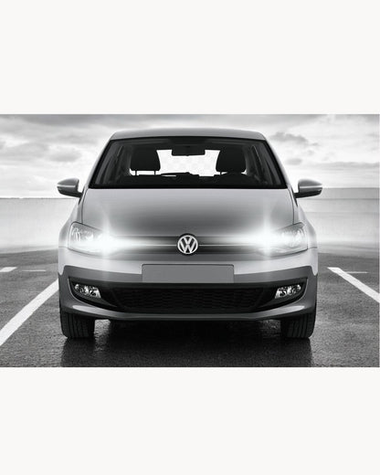 KIT LED H1 VW POLO 6N2 6000K ABBAGLIANTI 6400 LUMEN CANBUS ACCENSIONE IMMEDIATA