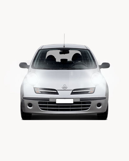 FULL LED H11 KIT FOR NISSAN MICRA MK5 V 6000K CANBUS 6400 LUMEN LOW BEAM