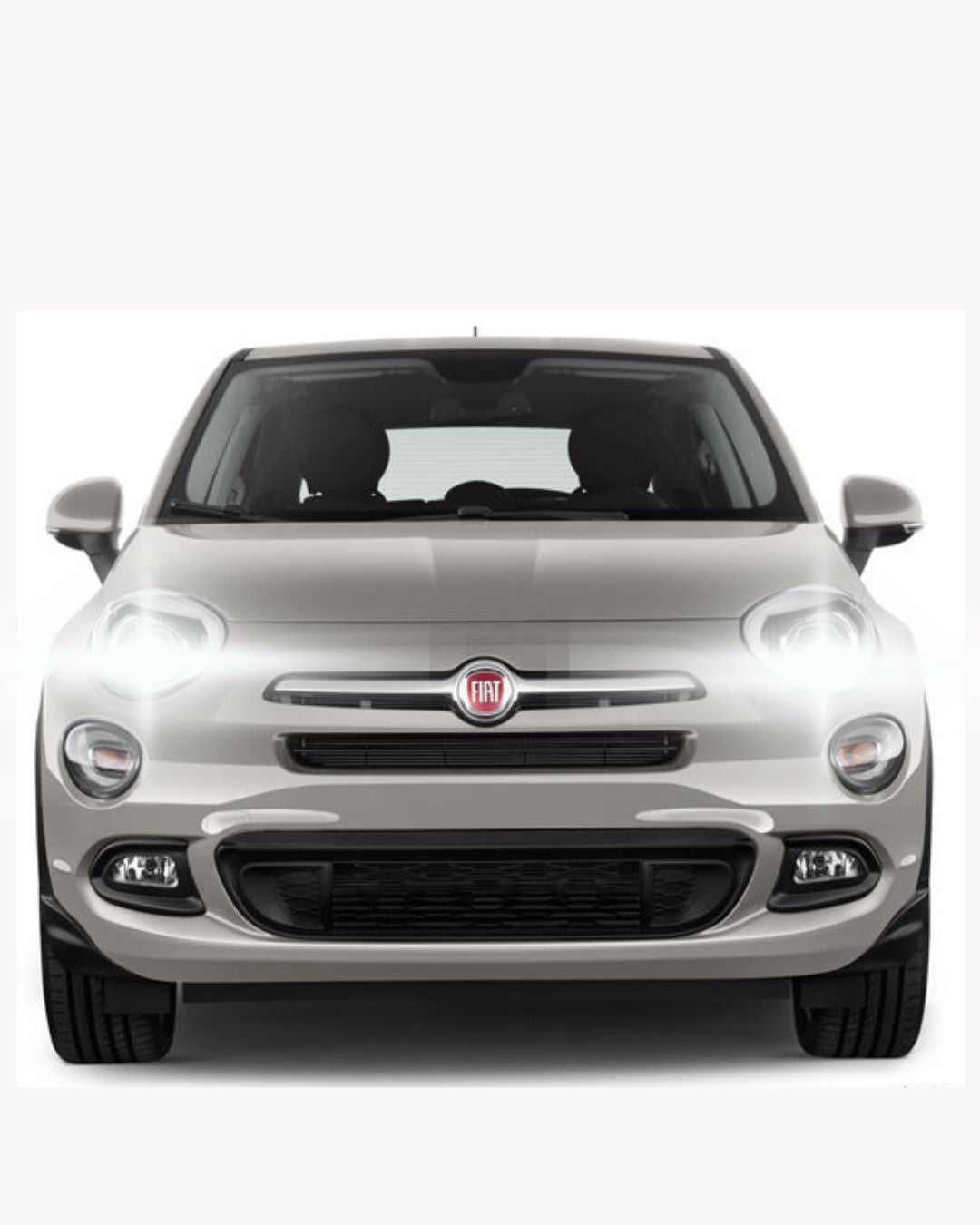 H4 LED KIT FOR FIAT 500X H4 LED LAMPS 6000K XENON WHITE NO FAILURE 8000 LUMEN