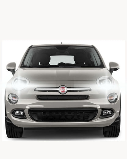 H4 LED KIT FOR FIAT 500X H4 LED LAMPS 6000K XENON WHITE NO FAILURE 8000 LUMEN