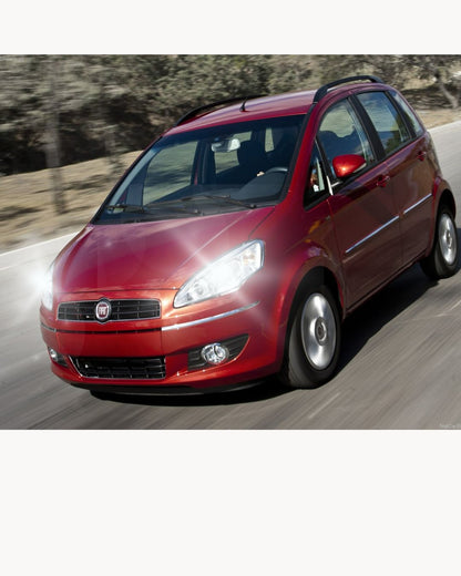 FIAT IDEA H7 LED KIT 6000K WHITE 6000 LUMEN CANBUS LOW BEAM 