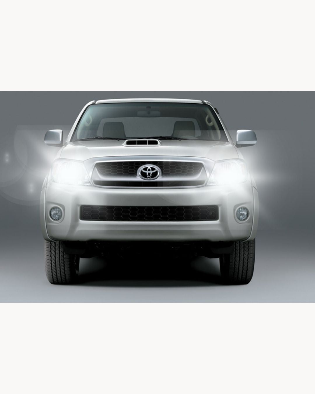 FULL LED KIT H11 TOYOTA HILUX MK8 6000K WHITE CANBUS 6400 LUMEN LOW BEAM