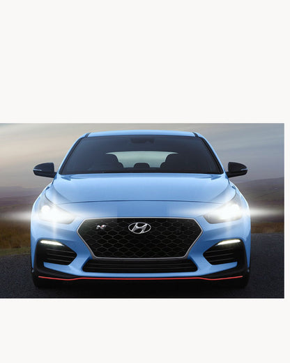 KIT LED H7 HYUNDAI I30 FASTBACK 6000K XENON NO AVARIA ABBAGLIANTI 6400 LUMEN