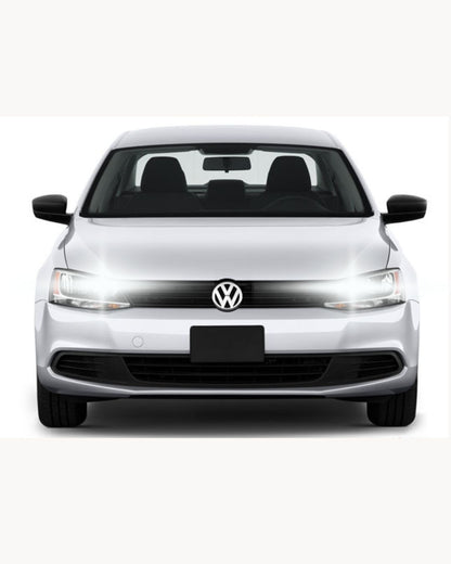 KIT FULL LED H7 CANBUS VOLKSWAGEN JETTA VI 6000K BIANCO 6400 LUMEN ABBAGLIANTI