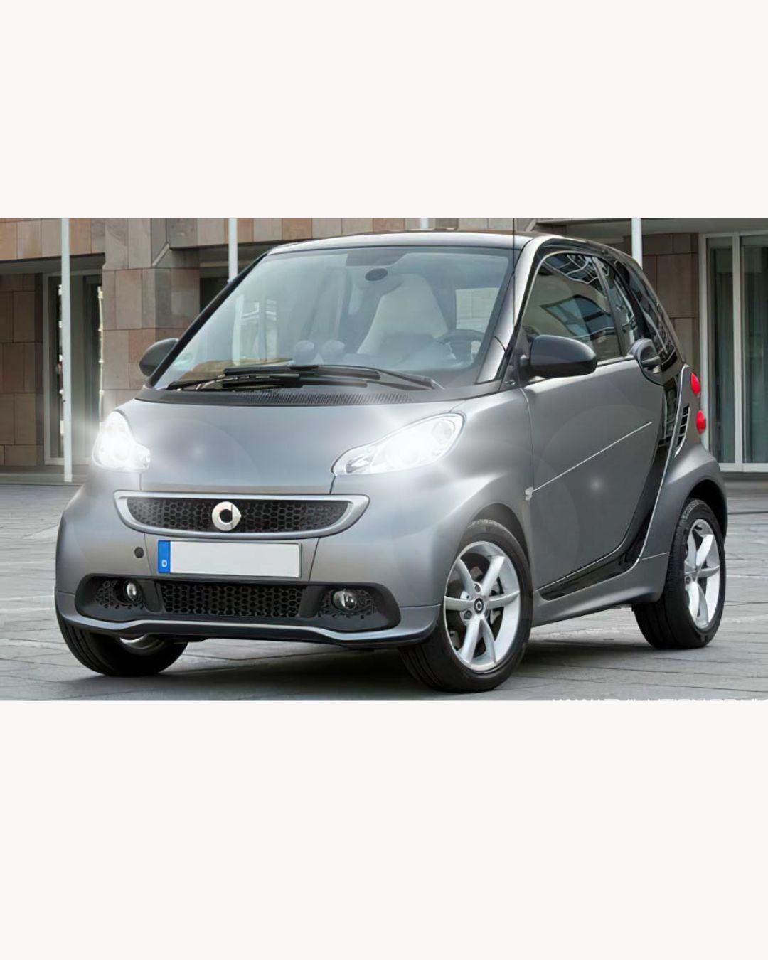 KIT LAMPADE ANABBAGLIANTI LED SMART FORTWO 451 H7 6000K XENON BIANCO NO ERROR