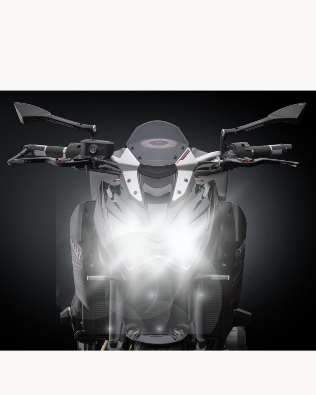 😍😍H7 LED LAMP 6000K 3000 LUMEN CANBUS KAWASAKI Z800 DAZZLING WHITE LIGHT