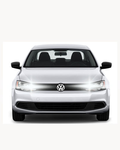 😎FULL LED KIT H7 CANBUS VOLKSWAGEN JETTA VI 6000K WHITE 6400 LUMEN HIGH BEAM