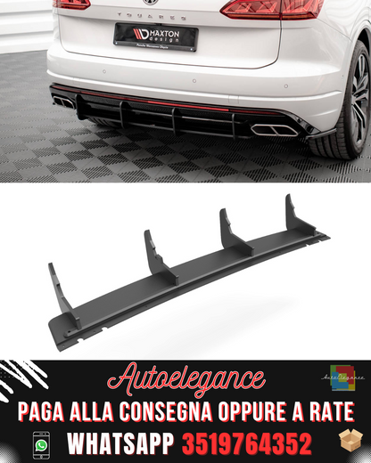 STREET PRO DIFFUSORE POSTERIORE adatto per VOLKSWAGEN TOUAREG R-LINE MK3