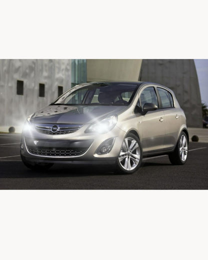 OPEL CORSA D LED LOW BEAM LAMP KIT H7 6000K NO ERROR LED LAMPS 